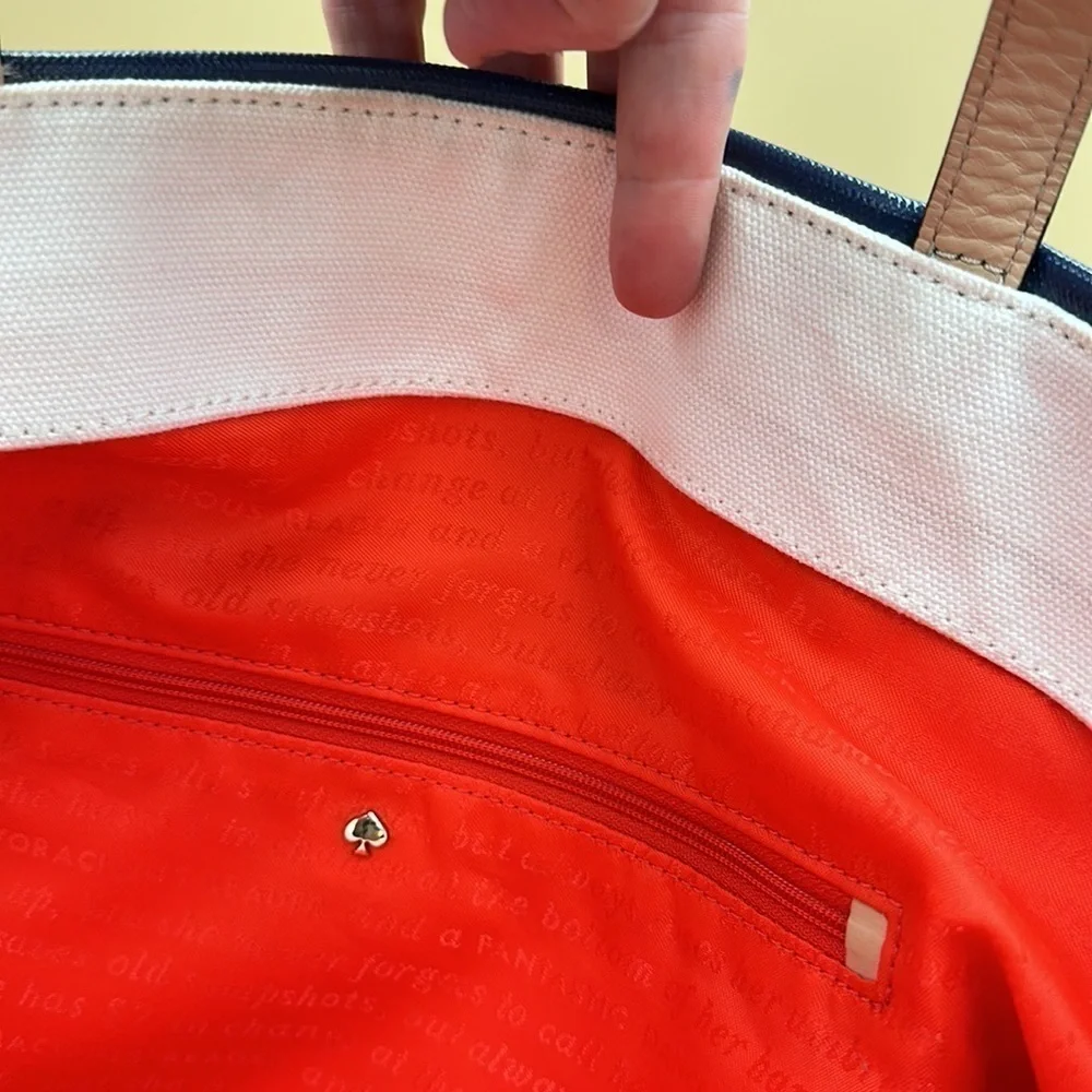 kate spade orange interior